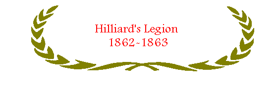 Hilliard's Legion, 1862-1863