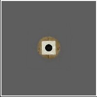This is the view through your barrel.